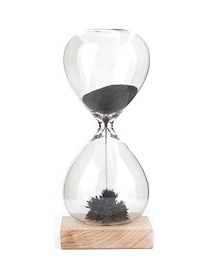Starseven Kikkerland ST05 Kum Saati, Cam, Şeffaf, 9 x 9 x 21 cm