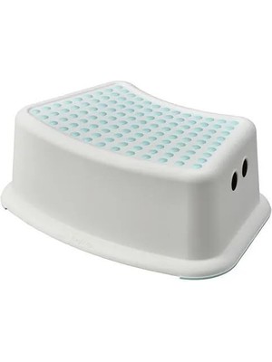 Shop A Way Ikea Försıktıg Çocuk Basamağı, Beyaz-Turkuaz, 37X13 cm
