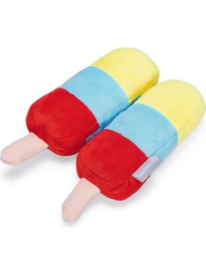 Shop A Way Köpek Oyuncağı, Dondurma, Peluş, Renkli, 2 Adet, 18X12X4,5CM