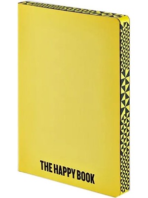 Nuuna L Gri Noktalı Defter Happy Book By Stefan Sagmeister