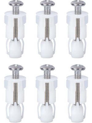 Shop A Way Pamtns Genişletme Vidası Klozet Kapağı 6 Parça Tuvalet Oturağı Vidaları Tuvalet Klozet Kapağı Için K