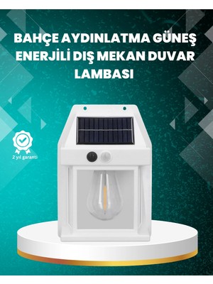 Dekofon Çok Modlu Güneş Enerjili Bahçe ve Balkon Lambası