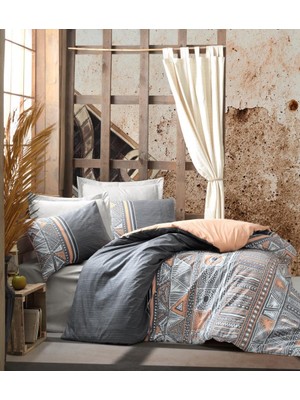 Bigelal Etnich Nev Takımı Çift Kişilik Adiel Gri