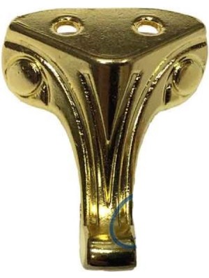 MiraLive Moda Ahşap Sandık Ayağı, Kutu Ayak 3,5 cm - Sarı, 50 Adet