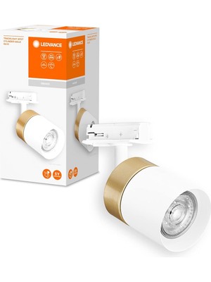 Shop A Way Ledvance Tracklight Ray Sistemi Lamba Başlığı, Altın/beyaz, GU10 Duylu