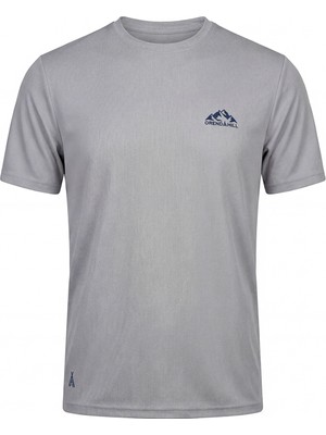 Orendahıll ORENDAHILL Erkek Spor Tişört Hızlı Kuruyan Esnek Regular Fit Basic Gym Activewear