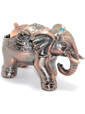 Dekofon Metal Fil Figürlü Küllük Model 1