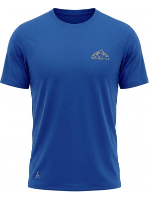 Orendahıll ORENDAHILL Erkek Spor Tişört Hızlı Kuruyan Esnek Regular Fit Basic Gym Activewear
