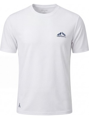 Orendahıll ORENDAHILL Erkek Spor Tişört Hızlı Kuruyan Esnek Regular Fit Basic Gym Activewear