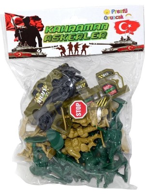 Dekofon Pr-08  Büyük Arabalı Asker Seti