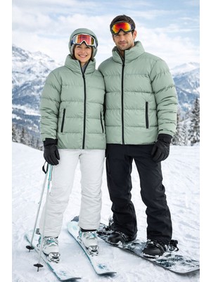 Pantoloncu Ali Unisex Şişme Kayak Montu Su Geçirmez Kışlık