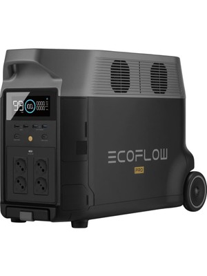 EcoFlow - DELTA Pro Taşınabilir Güç Kaynağı - 3600Wh Kapasite, 4x3600W (X-Boost 4500W) Çıkış