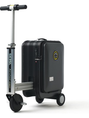 Airwheel SE3SL Elektrikli Binilebilir Scooter Valiz - Siyah