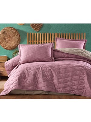 Sb Shopping Çift Kişilik Yatak Örtüsü Lorna V4 Gülkurusu