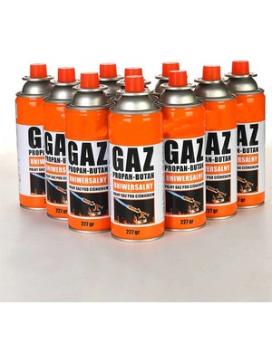 MiraLive Kamp Ocak Gazı Valfli Kartuş 227GR - 10 Adet