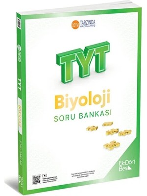 ÜçDörtBeş Yayınları TYT Biyoloji Soru Bankası