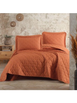 Sb Shopping Çift Kişilik Yatak Örtüsü Tafana V2 Oranj