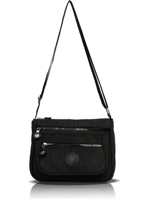 Av A Dos Kadın Krinkıl Omuz Çanta Şık Günlük Çapraz Askılı El ve Omuz Çanta Ayarlanabilir Askı