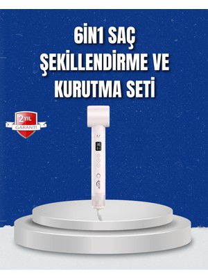 Sb Shopping Negatif Iyon Teknolojili 6-In-1 Profesyonel Saç Şekillendirici