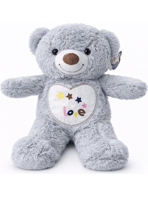 InTrio Salaş Ayıcık Kalpli Peluş Oyuncak 70 cm – Yumuşak Dokulu, Sevimli Tasarım