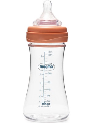 Ebebek Neutra Tritan Biberon 250 ml 18+ Ay Hızlı Akış Mercan Pembe