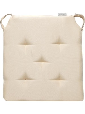 Hype Store Concept Lea Sandalye Minderi Bej 40 x 40 x 4 cm