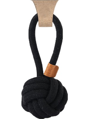 Hype Store M-Pets Coto Black Loop Ball 8cm Çekmeli Örgü Top Oyuncak