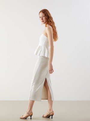 Lc Waikiki Yeni Sezon Ekstra Dar Fit Kadın Etek