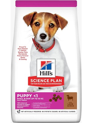 Hype Store Hill's Scıence Plan Küçük Irk Kuzulu & Pirinçli Yavru Köpek Maması 6 kg