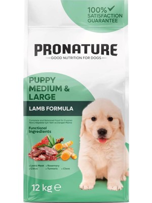 Hype Store Pronature Daily Yavru Köpek Maması Kuzu ve Pirinçli 12 kg
