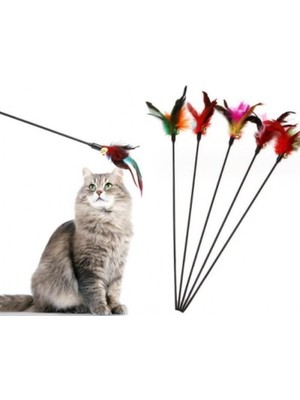 Hype Store Çıngıraklı Tüylü Kedi Oyun Çubuğu