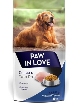 Hype Store Paw In Love Yetişkin Köpek Tavuk Etli 15 Kilogram