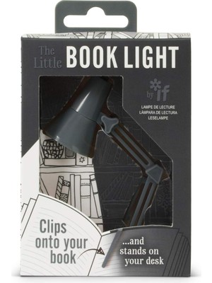 Hype Store If Küçük Kitap Okuma Lambası Gri