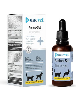 Hype Store Amino-Sol Kedi ve Köpekler Için Gelişim Destekleyici Damla 50 ml