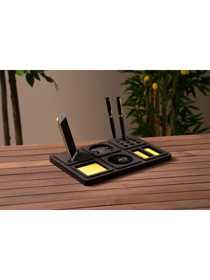 Hype Store Vigowood 6 Parça Masaüstü Organizer Antik