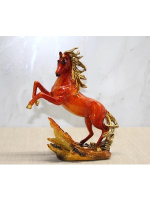 Efe Avm Polyester Şahlanmış At Figürü ALK4589 - Lisinya