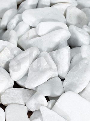 Hype Store Sosc Beyaz Dolomit Dekoratif Çakıl Taşı, Iç ve Dış Mekan Peyzaj Için, 2-4 Cm, 1 Kg, Bahçe Saksı Süsü