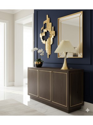 Decodelight Gold Dekoratif Desenli Konik Metal Ayaklı Kristal Taşlı Açık Krem Pileli Şapkalı Mini Abajur Masa Lambası