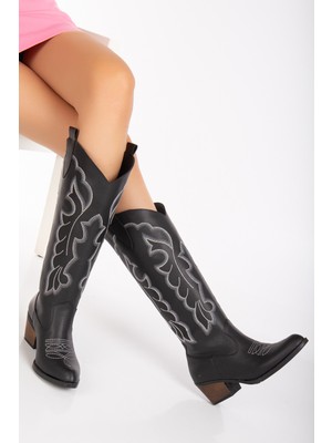 Miss Zülüf Kadın Koboy Çizme