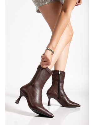 Miss Zülüf Kadın Kısa Streş Bot 7 cm Topuk