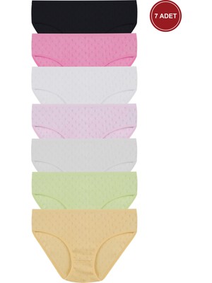 Koza İç Giyim Kadın 7'li Transfer Ribana Bato