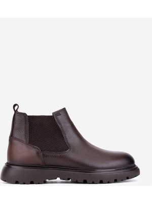 Valmenti Erkek Hakiki Deri Kahverengi Casual Bot 572 2405 Erk Bot SK25-26 Kahve