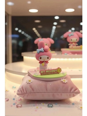 Miniso Sanrio Lisanslı Bahar Serisi Masa Üstü Telefon Tutucu (My Melody)