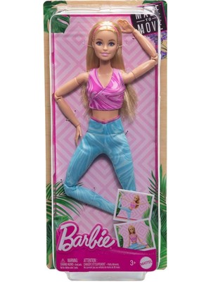 Mercansa HRH27 Barbie Sonsuz Hareket Bebeği