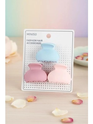 Miniso Küçük Yarım Daire Saç Mandalı (3 Adet)