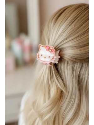 Miniso Sanrio Lisanslı Hello Kitty Mini Saç Mandalları