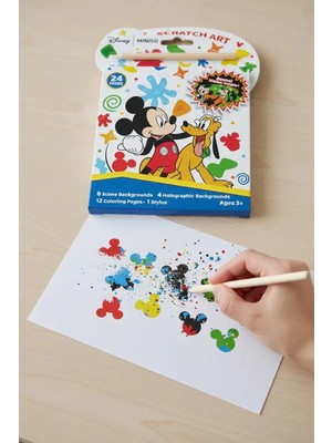 Miniso Disney Mickey Mouse Lisanslı Eğlenceli Boyama Seti