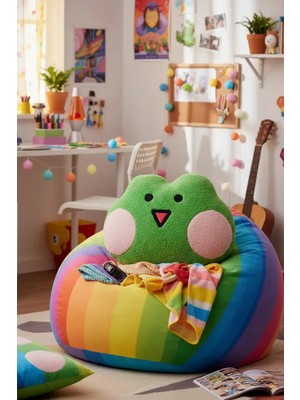 Miniso Minini Koleksiyonu 17 Inç Baş Şeklinde Yastık (Lenini)