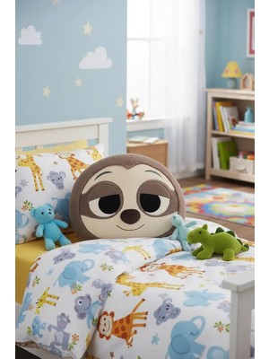 Miniso Disney Zootropolis Lisanslı 45 cm Yastık (Flash)