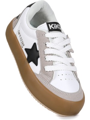 Kiko Kids  Rida Günlük Cırtlı Bağcıklı Erkek Çocuk Spor Ayakkabı